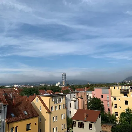 Skyline Of Jena, Luxurioes, Einzigartig, Free Wifi, Parkplatz, Klimatisiert, Zentral Apartamento