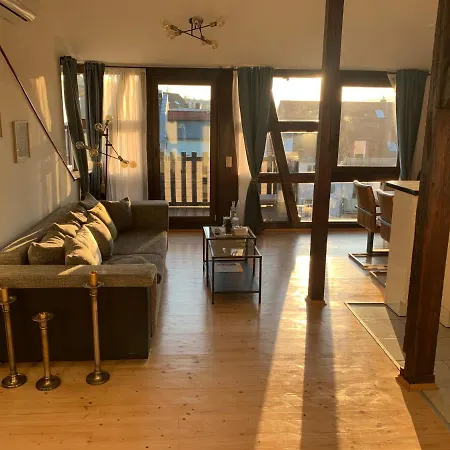 Apartman Skyline Of Jena, Luxurioes, Einzigartig, Free Wifi, Parkplatz, Klimatisiert, Zentral Jéna