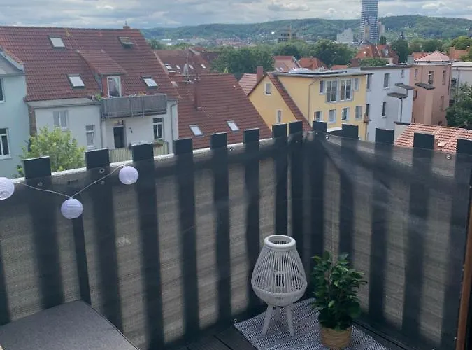 Lejlighed Skyline Of Jena, Luxurioes, Einzigartig, Free Wifi, Parkplatz, Klimatisiert, Zentral