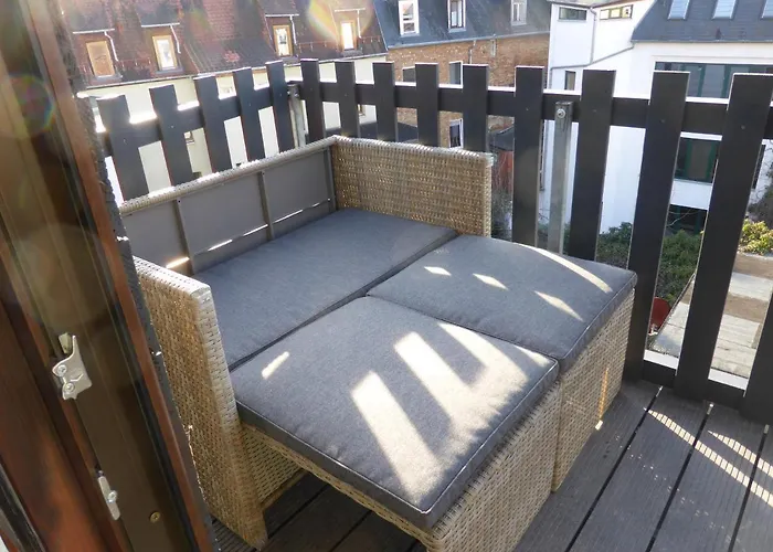 Lejlighed Skyline Of Jena, Luxurioes, Einzigartig, Free Wifi, Parkplatz, Klimatisiert, Zentral *