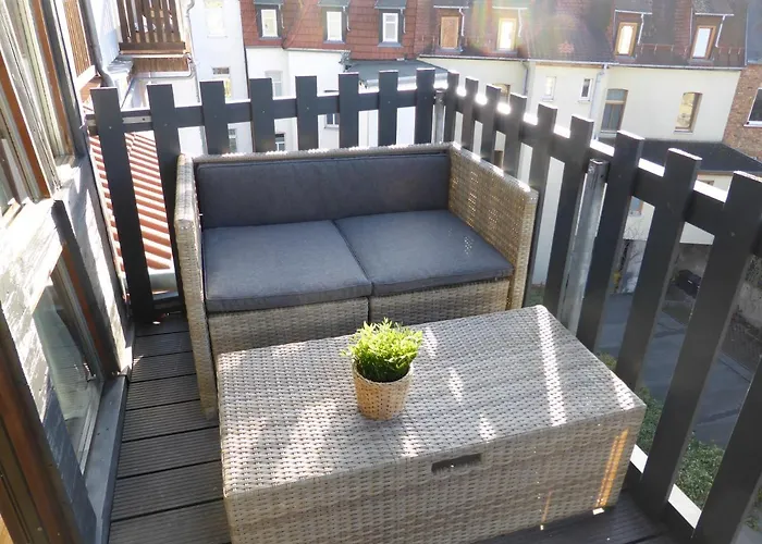 Apartment Skyline Of Jena, Luxuriös, Einzigartig, Free Wifi, Parkplatz, Klimatisiert, Zentral Jena