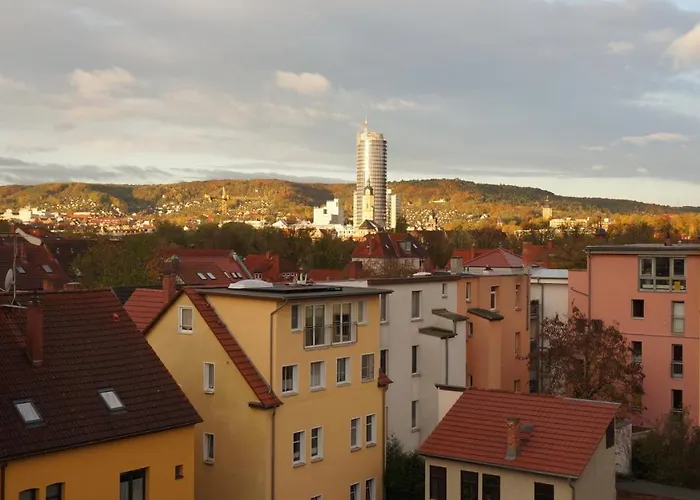 Lägenhet Skyline Of Jena, Luxurioes, Einzigartig, Free Wifi, Parkplatz, Klimatisiert, Zentral Jena